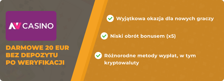 darmowa kasa za rejestrację w NV Casino