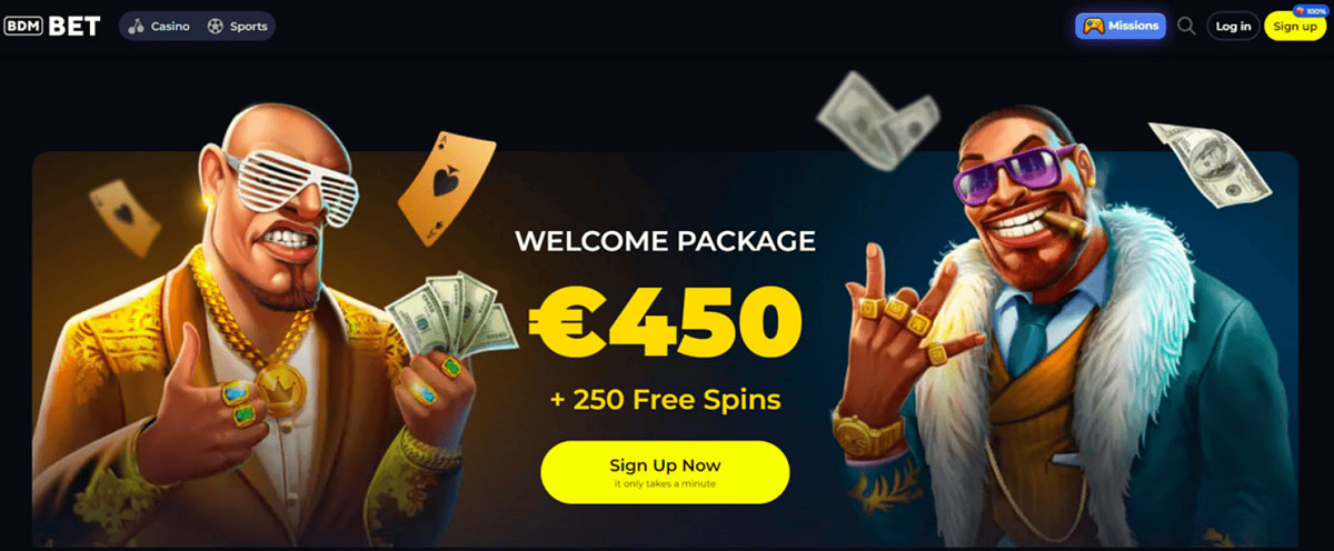 BDMBet bonus powitalny