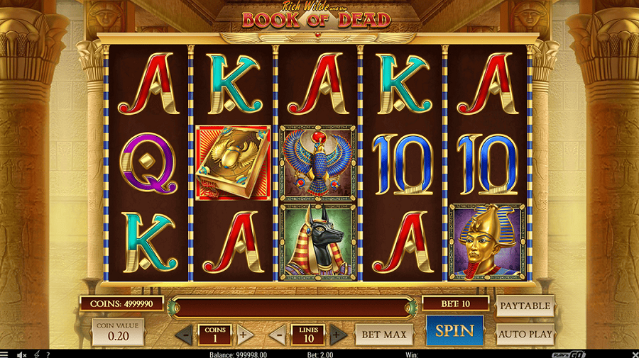 Book of Dead slot od Play’n Go