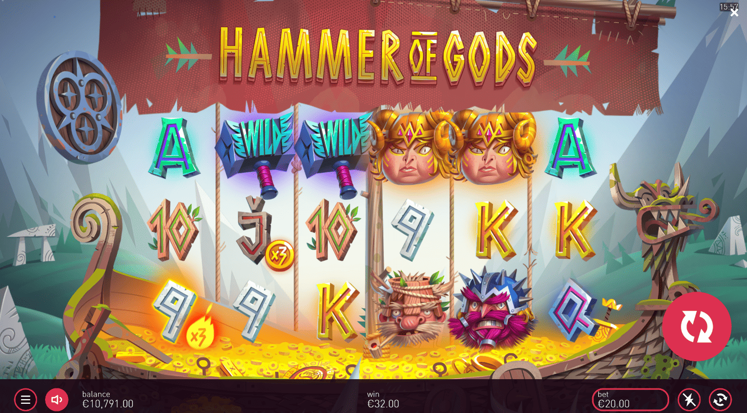Zagrać w Hammer of Gods
