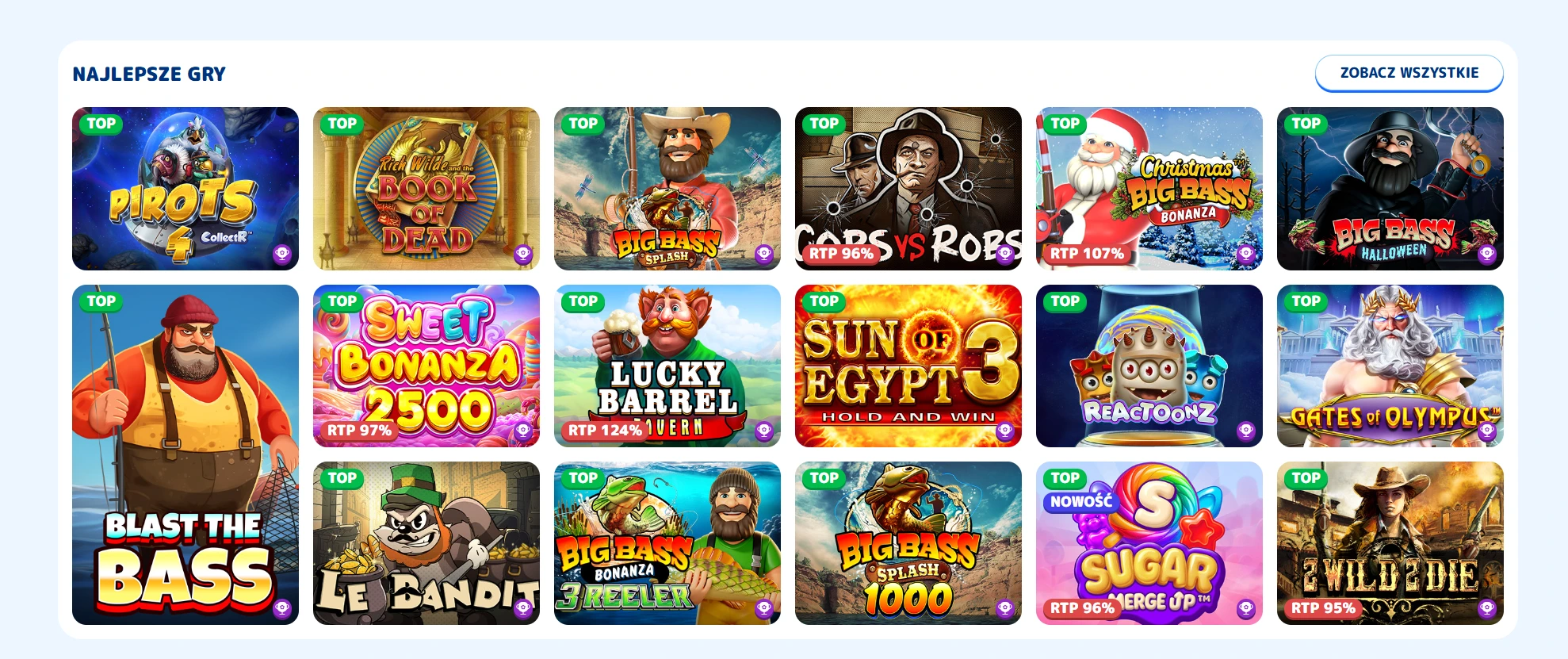 JoyCasino gry