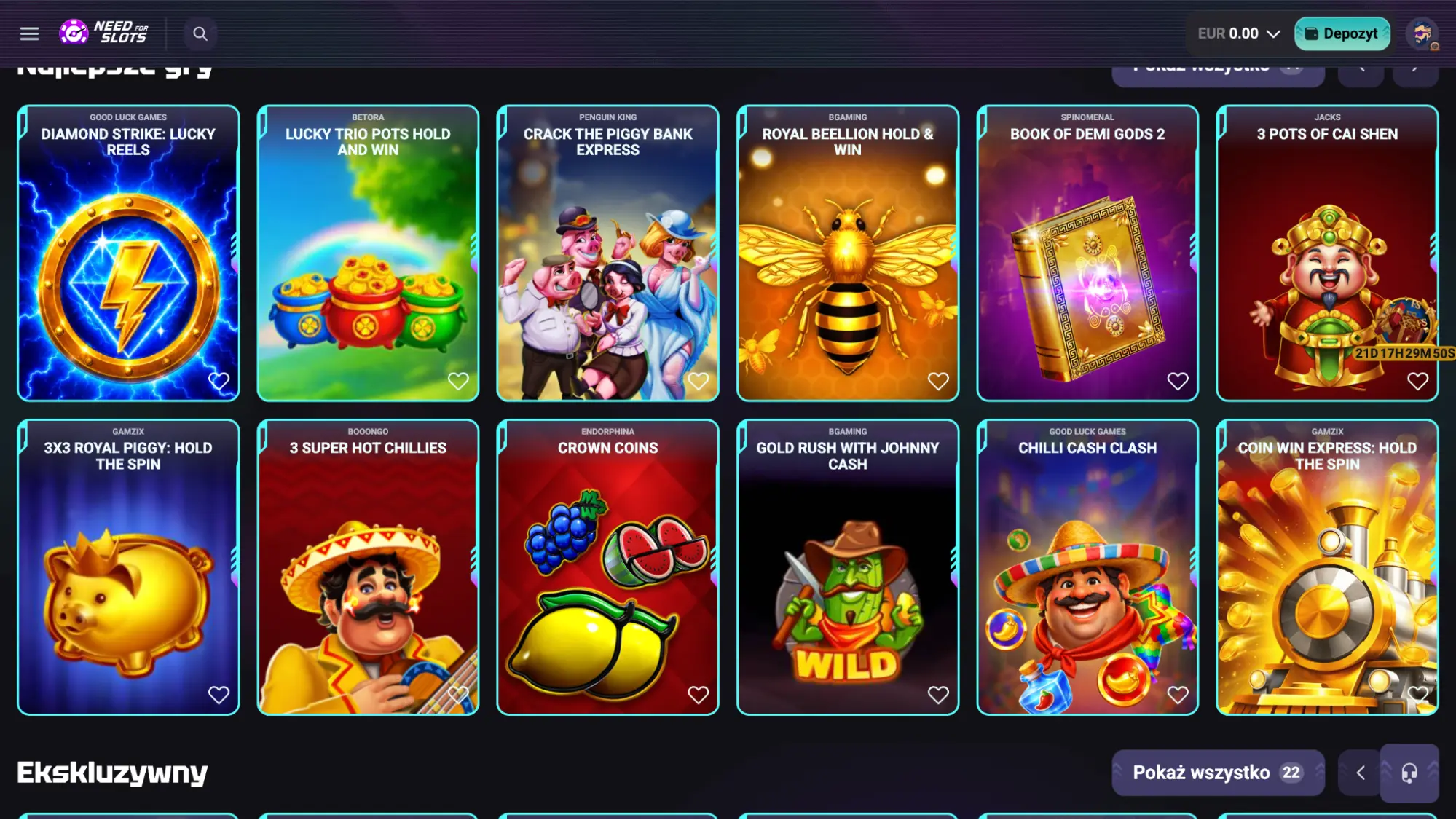 NeedForSlots gry