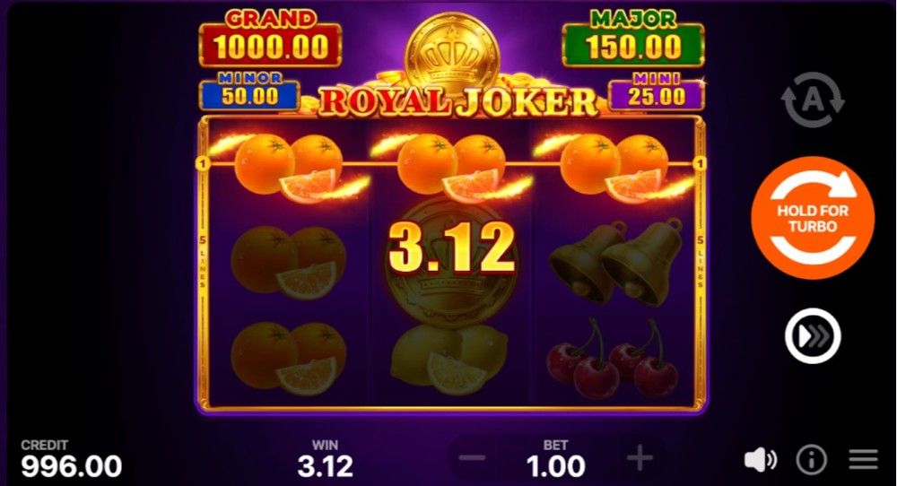 Royal Joker Hold and Win