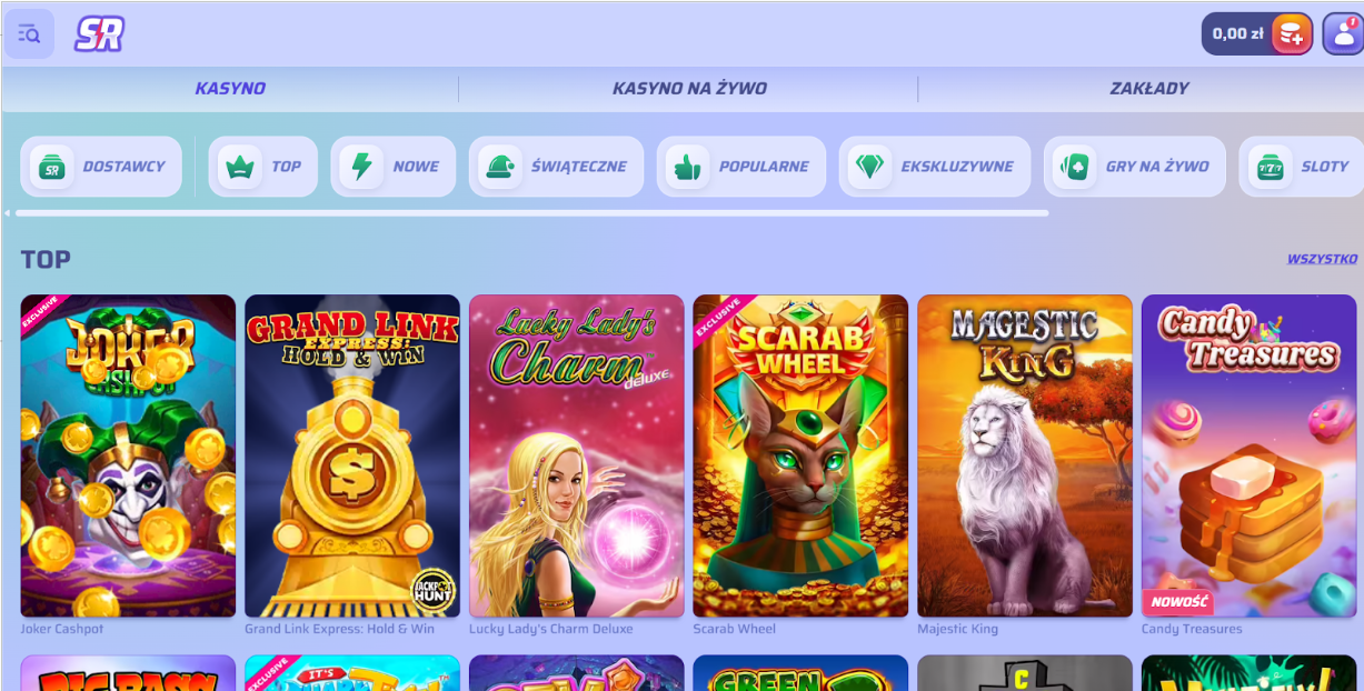 Spinrollz Casino gry
