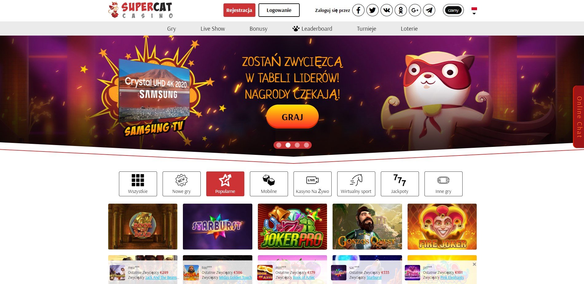 SuperCat casino