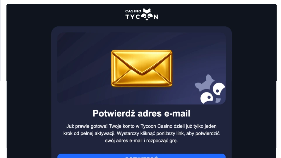Tycoon rejestracja krok2
