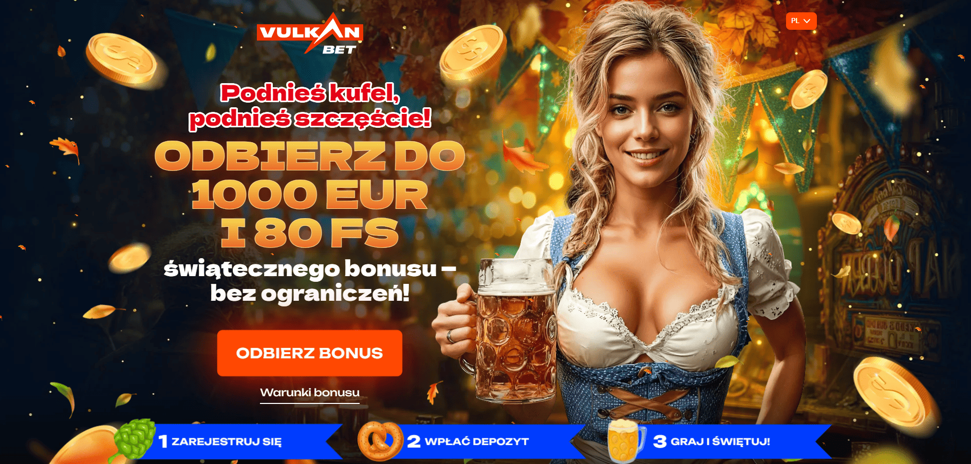Vulkan Bet - oktoberfest bonus