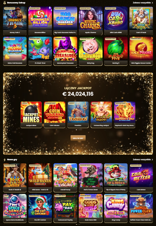 goldspin Wybór gier