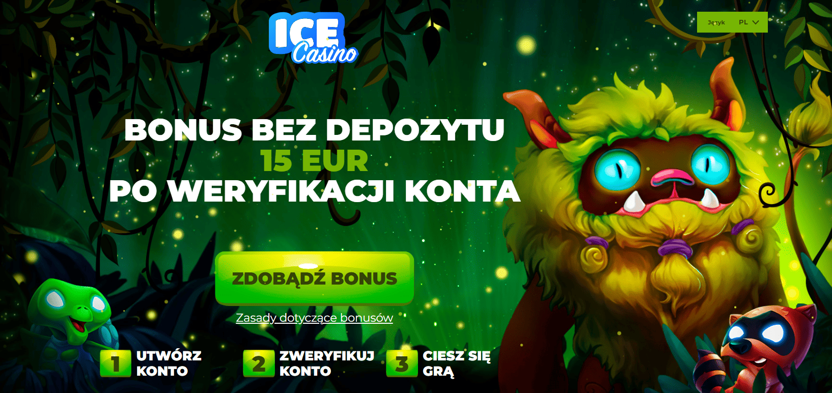 ice casino 15 euro