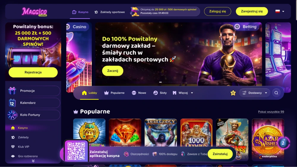 maggico casino strona glowna