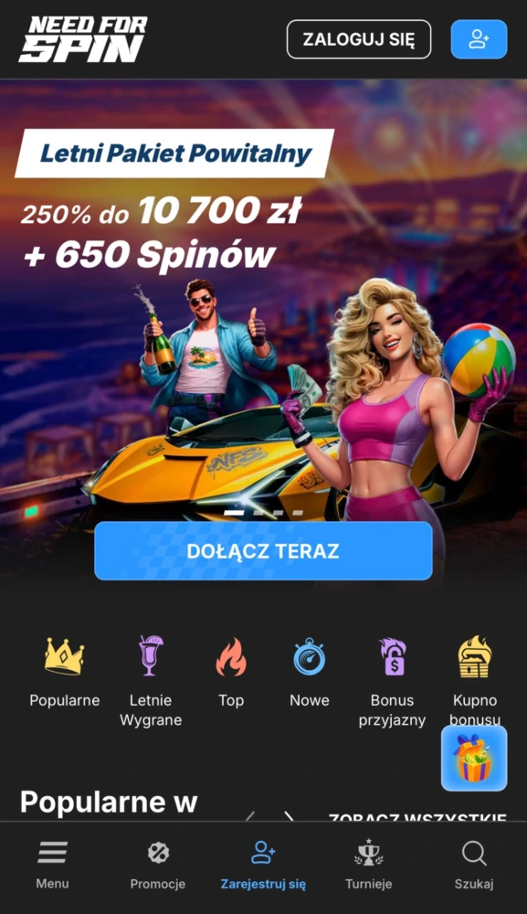 need for spin casino strona glowna