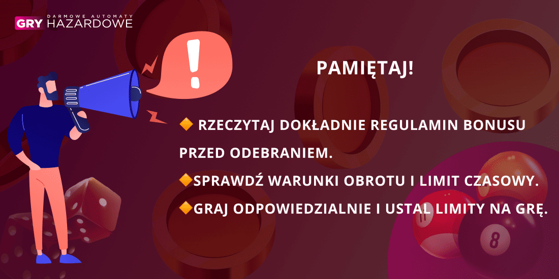 przypomnienie o korzystaniu z darmowych pieniedzy