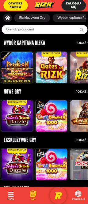 rizk casino mobilna