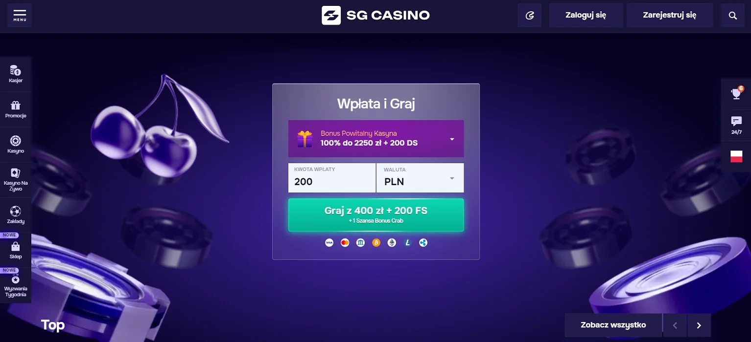 sg casino glowna strona