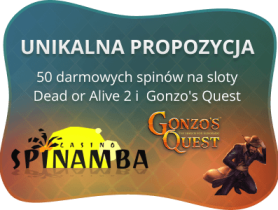 spinamba bonus bez depozytu