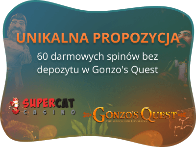 Bonus bez depozytu SuperCat