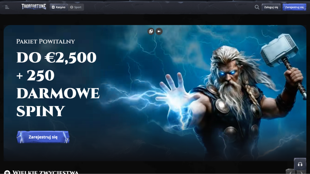 thor fortune casino strona glowna