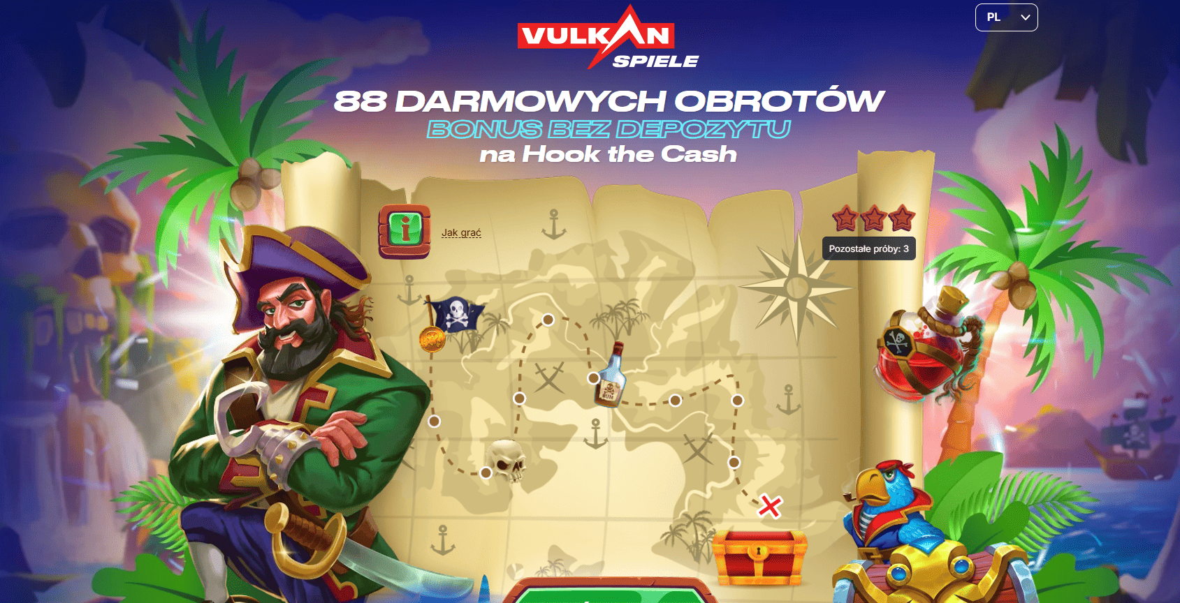 vulkanspiele 88 ds bez depozytu