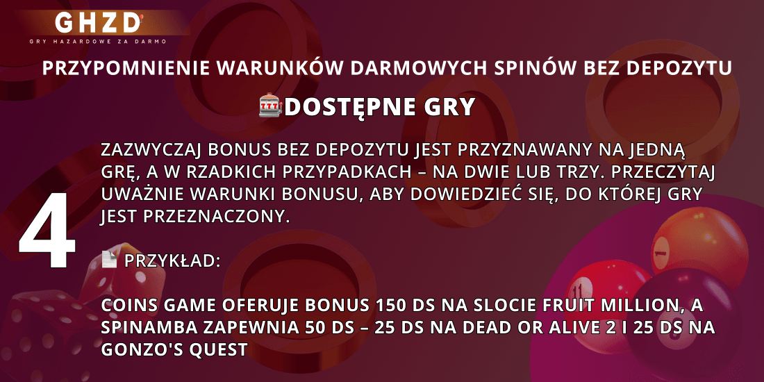warunki ds dostepne gry nowe logo
